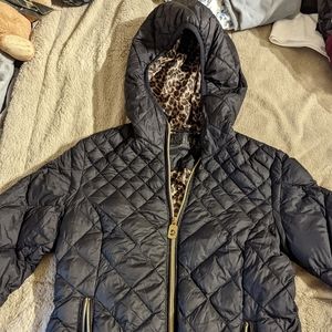 Michael Kors Hooded Down Puffer Jacket